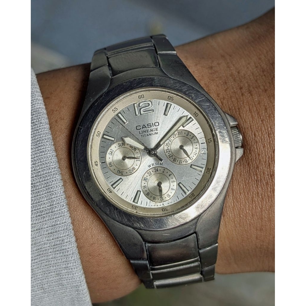 Vintage Casio Lineage Titanium LIN-300
