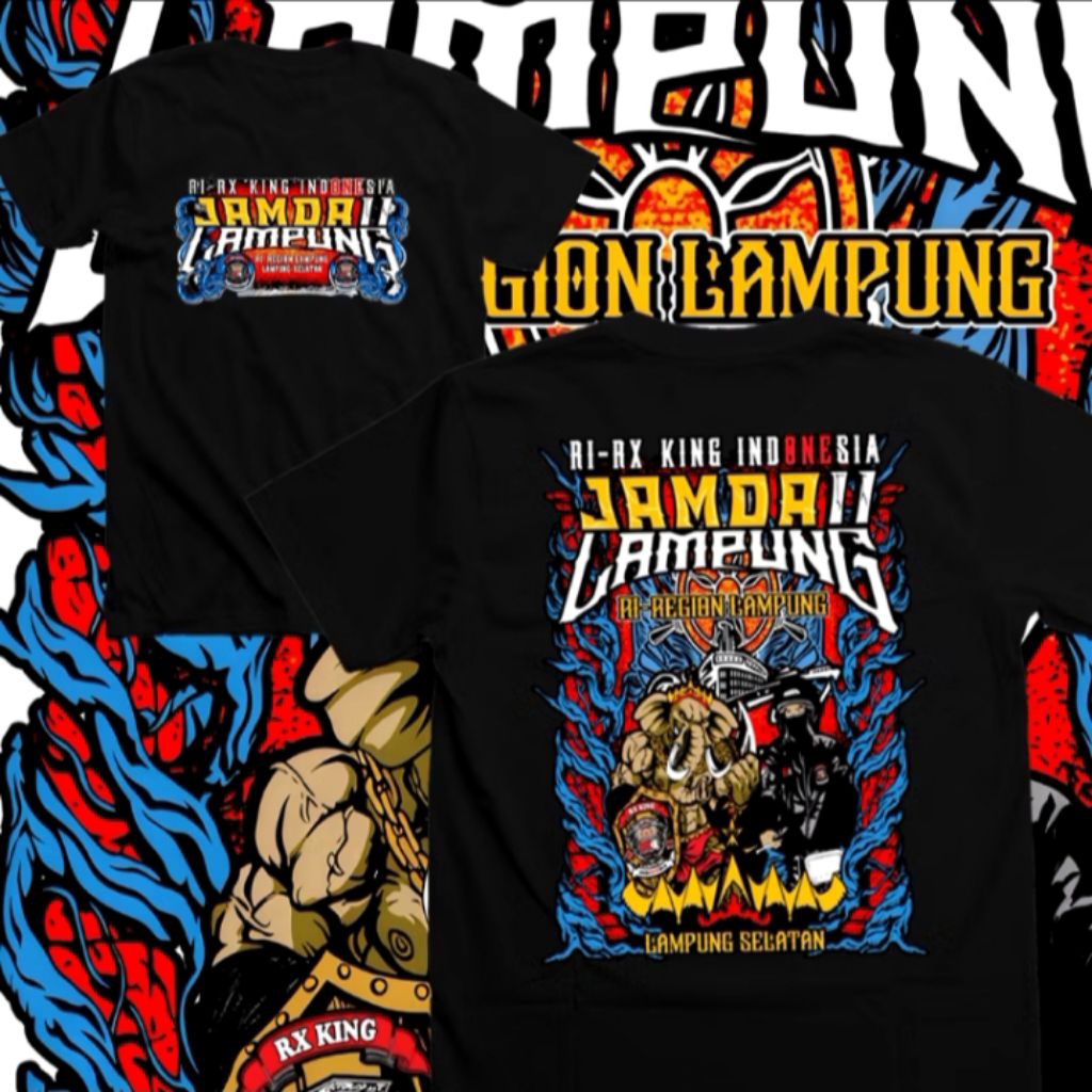 Kaos Distro Pria Katu / Kaos Acara RX King 2026 /Kaos JAMDA LAMPUNG / keren simpel nyaman murah nyam