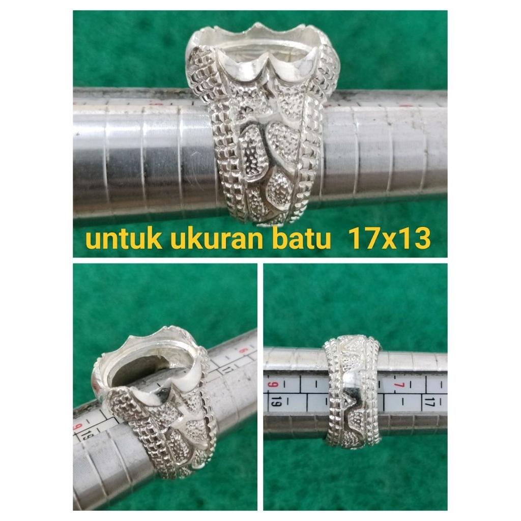 RING ALPAKA SUPER TERBARU MODEL PERAK