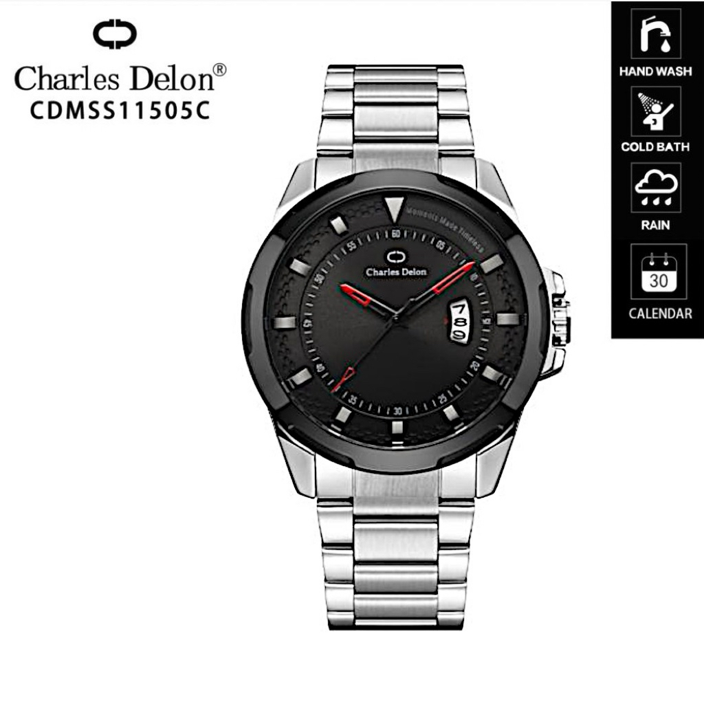 JAM TANGAN ORIGINAL CHARLES DELON 1150