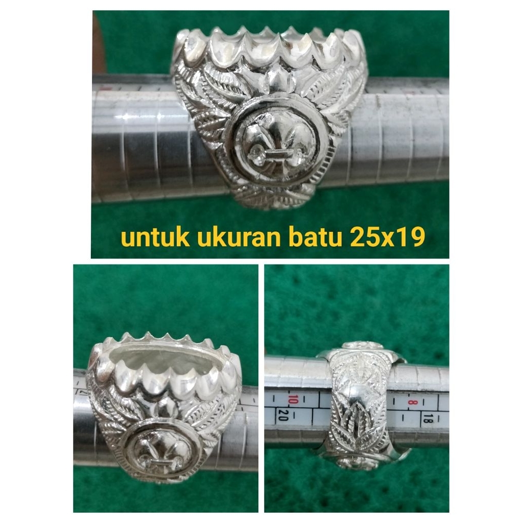 RING ALPAKA SUPER TERBARU MODEL PERAK