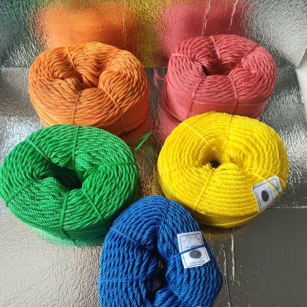 Tali tambang PE 3mm/Tali tampar plastik PE 3mm