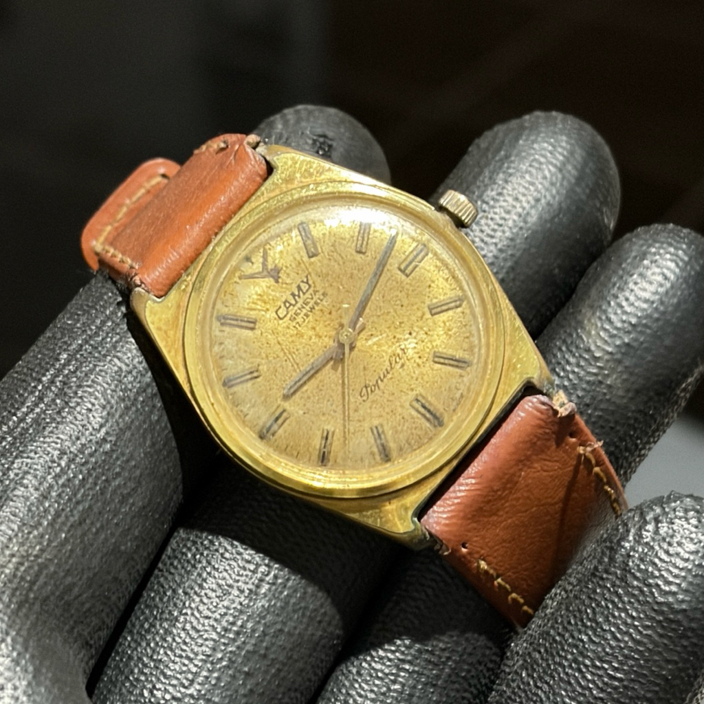 JAM TANGAN CAMY GENEVA MANUAL WINDING VINTAGE