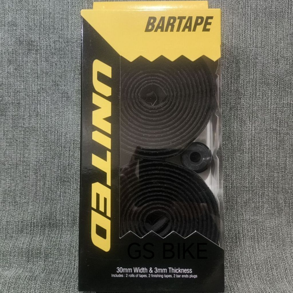 UNITED BT 3.0mm Bar Tape Bartape Drop Handlebar Dropbar Stang Sepeda Gravel Road Bike