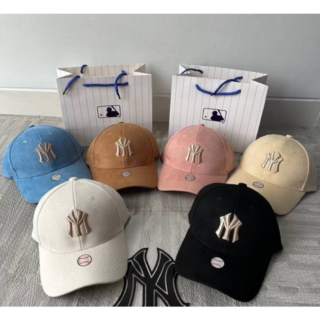 TOPI BASEBALL MLB CORDUROY SIMPLE MODEL ORIGINAL CAPS / TOPI PRIA WANITA BEST SELLER