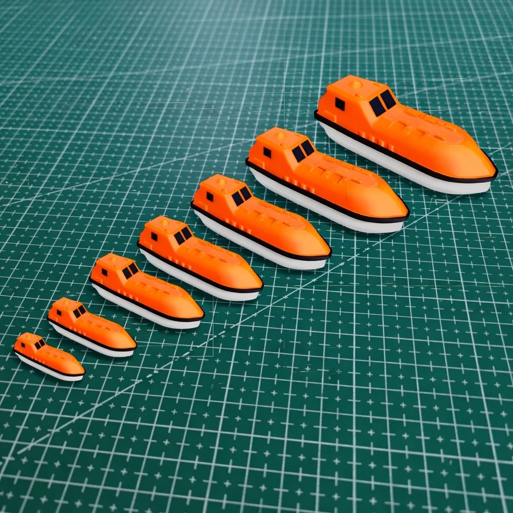 Miniatur SEKOCI LIFEBOAT / Aksesoris Kapal RC / Rc Boat
