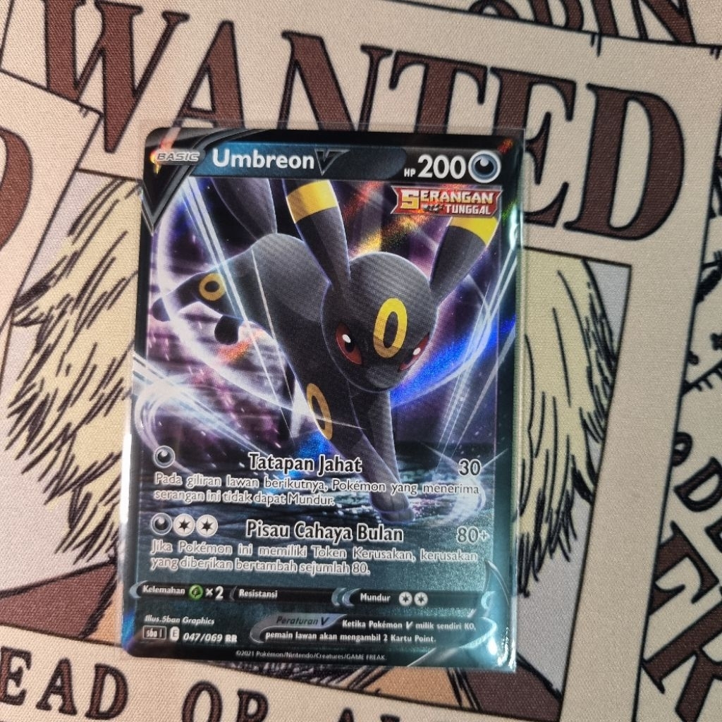 Umbreon V Pokemon TCG Indo