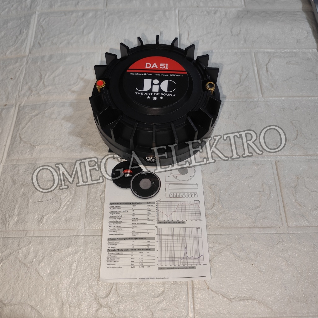 Driver Tweeter JIC DA 51