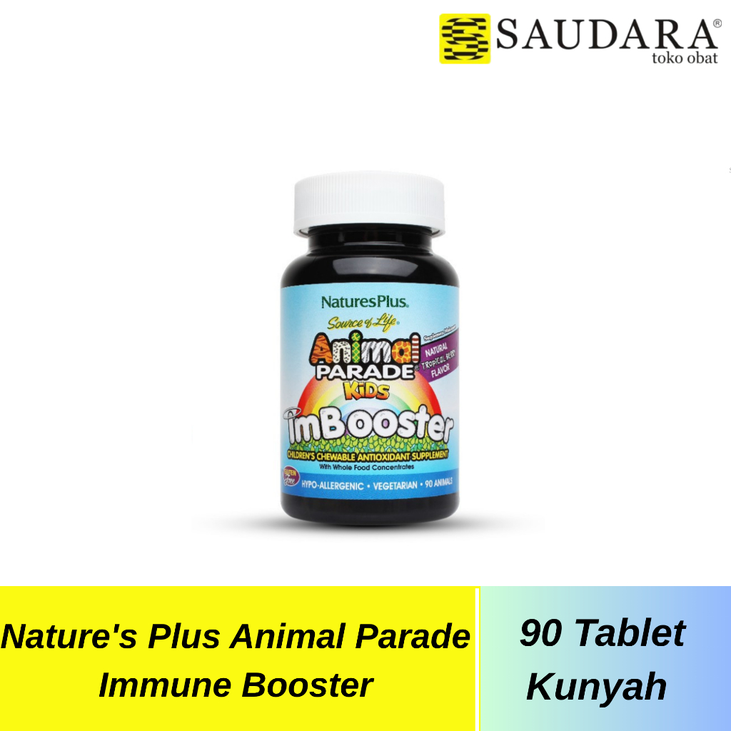Nature's Plus Animal Parade Immune Booster 90'S