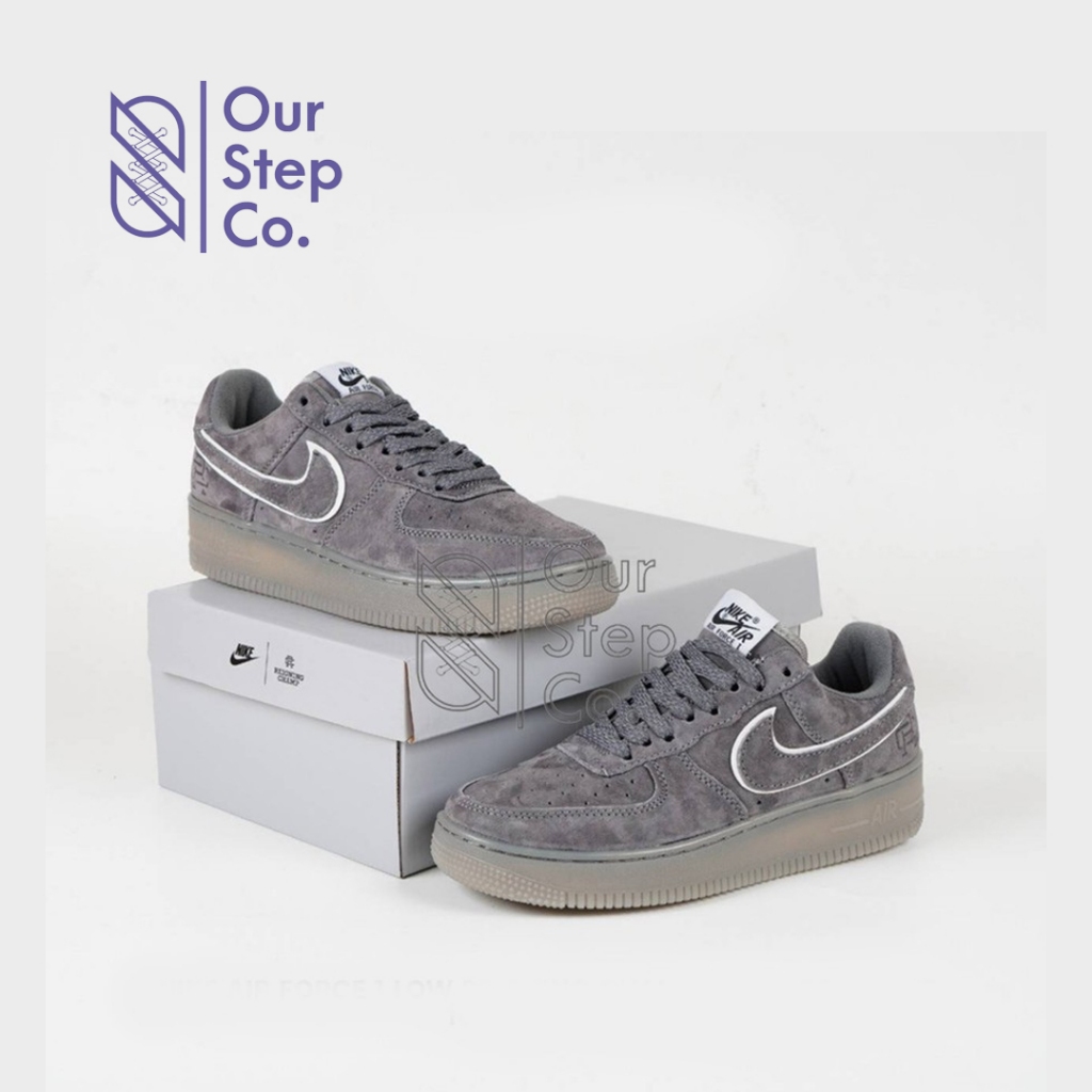 Nike Air Force 1 Low Reigning Champ Grey Reflective Original BNIB