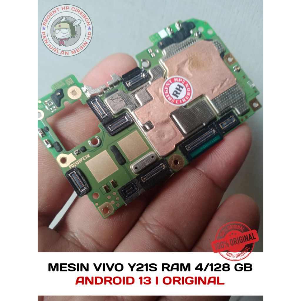 (NO POLA) MESIN VIVO Y21S TESTED NORMAL