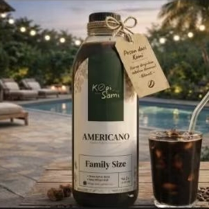 Kopi Sami Americano botol 1 liter