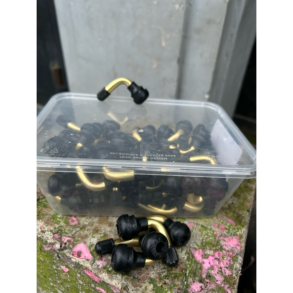 PENTIL BAN TUBELESS KARET BENGKOK UNIVERSAL MOBIL MOTOR