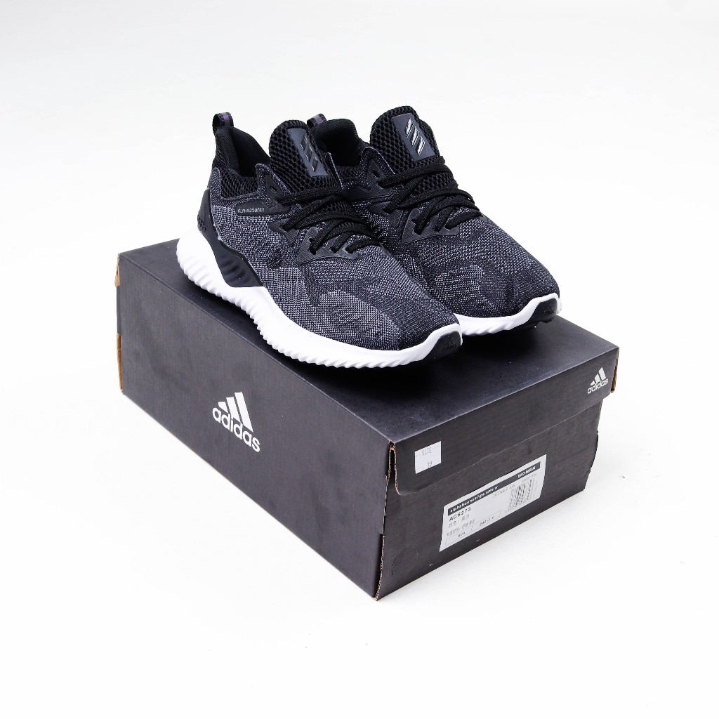 (SLKCK) Sepatu Sneakers Adidas Alphabounce Beyond Black White