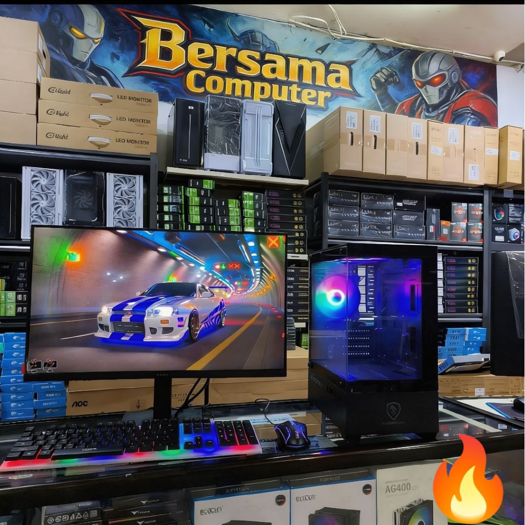 PC RAKITAN GAMING RYZEN 7 5700G FULLSET