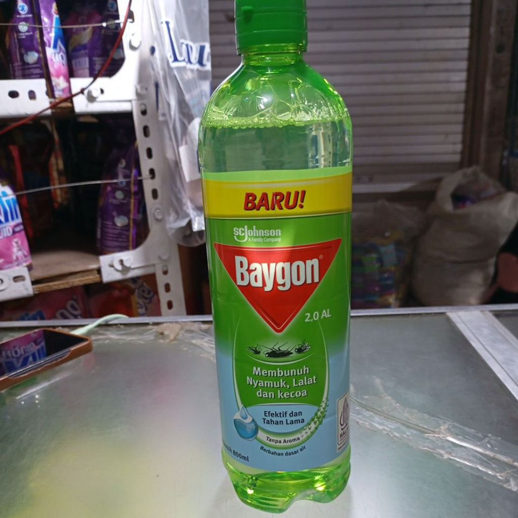Baygon cair botol isi ulang 800 ml