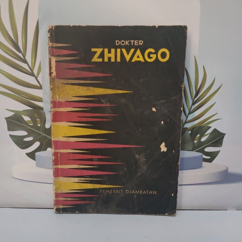Novel Karya Boris Pasternak Berjudul Dokter Zhivago Jilid 2 Bahasa Indonesia Softcover