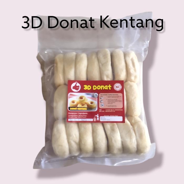 Donat Kentang Mini isi 20 Frozen