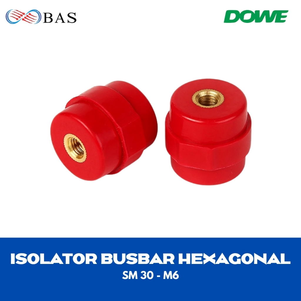 Busbar Insulator/ Isolator Busbar Hexagonal SM 30 M6