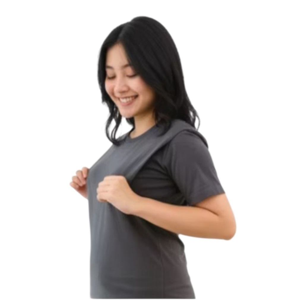 Manset Baju Busui Lengan Pendek||Kaos Ibu Menyusui