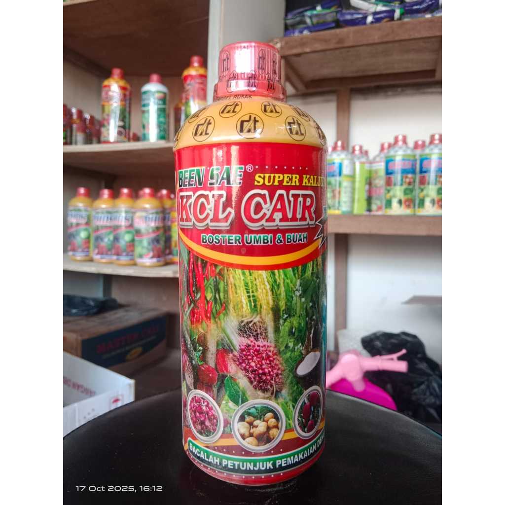 Pupuk BEEN SAE KCL Cair 1 Liter - Meningkatkan Kualitas Buah