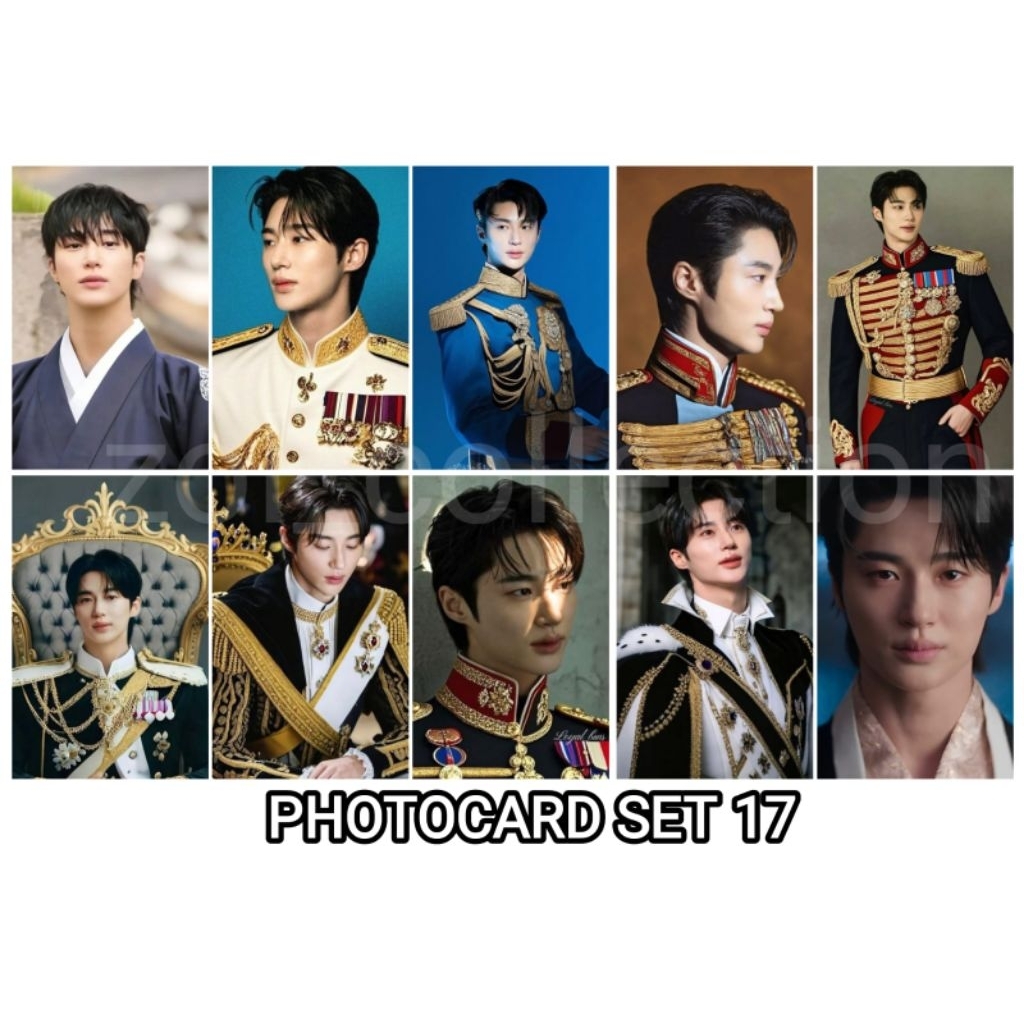 PHOTOCARD BYEON WOOSEOK DAPAT 10 PHOTOCARD BYEON WOOSEOK PERFECT CROWN IU