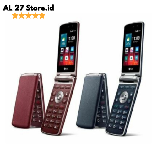 LG Wine Smart H410  Anggur 4G bisa WA Hp Handphone Android Lipat Flip