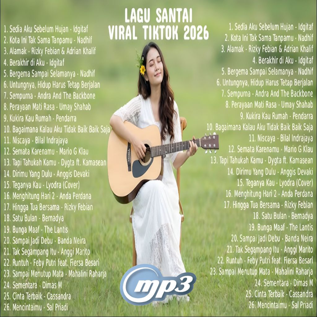 KASET MP3 LAGU SANTAI VIRAL 2026 - KASET LAGU TERBARU 2026 - KASET LAGU ENAK BUAT KERJA - KASET LAGU