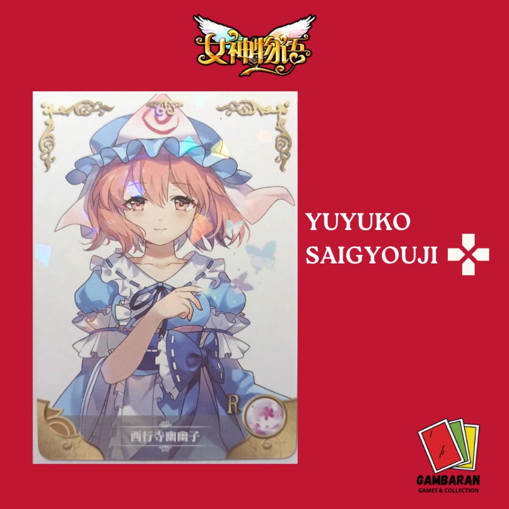 Yuyuko Saigyouji R Goddess Story CCG Anime Waifu Card