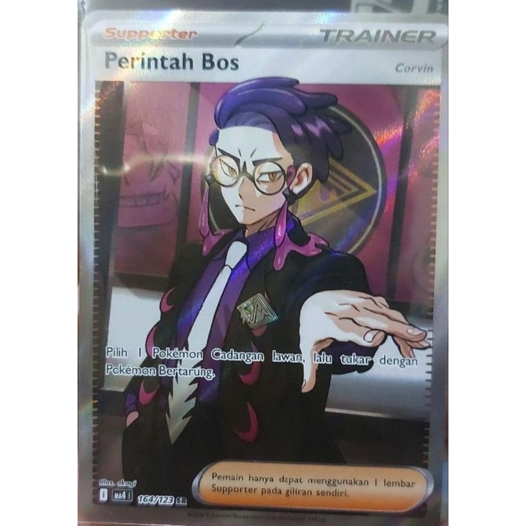 Kartu Pokemon - Perintah Bos Corvin SR
