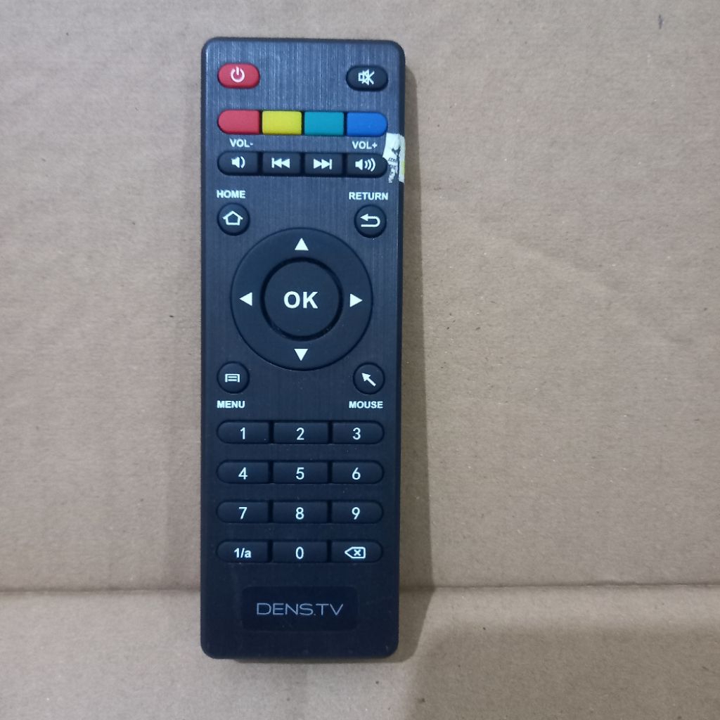 Remote Remot STB DensTV Original Asli . Set Top Box .