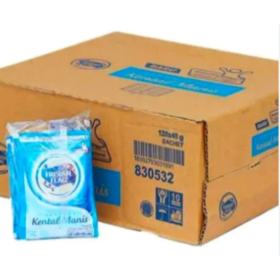 Frisian Flag Sachet Putih 37gr -KARTONAN CARGO
