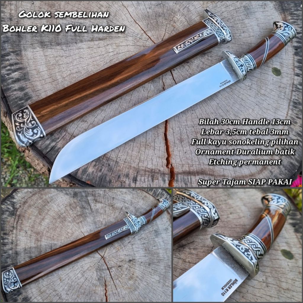 Bohler K110 Golsem Baja Modren ORIGINAL Class tinggi quality