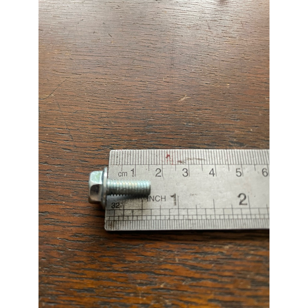 Baut Flange Bolt / Baut Flange /Ukuran M6x15 K10