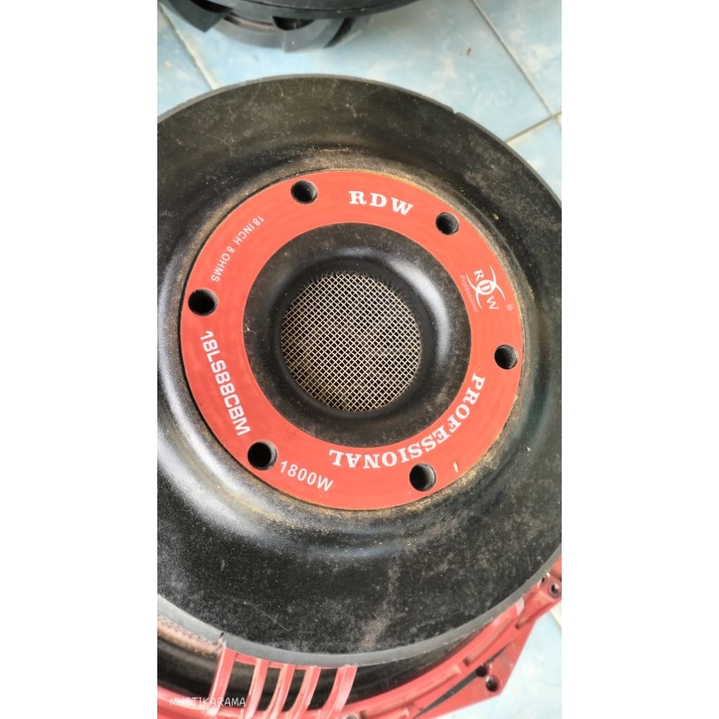 Speaker 18inch Rdw LS88CBM Carbon Normal Jaya Bosku