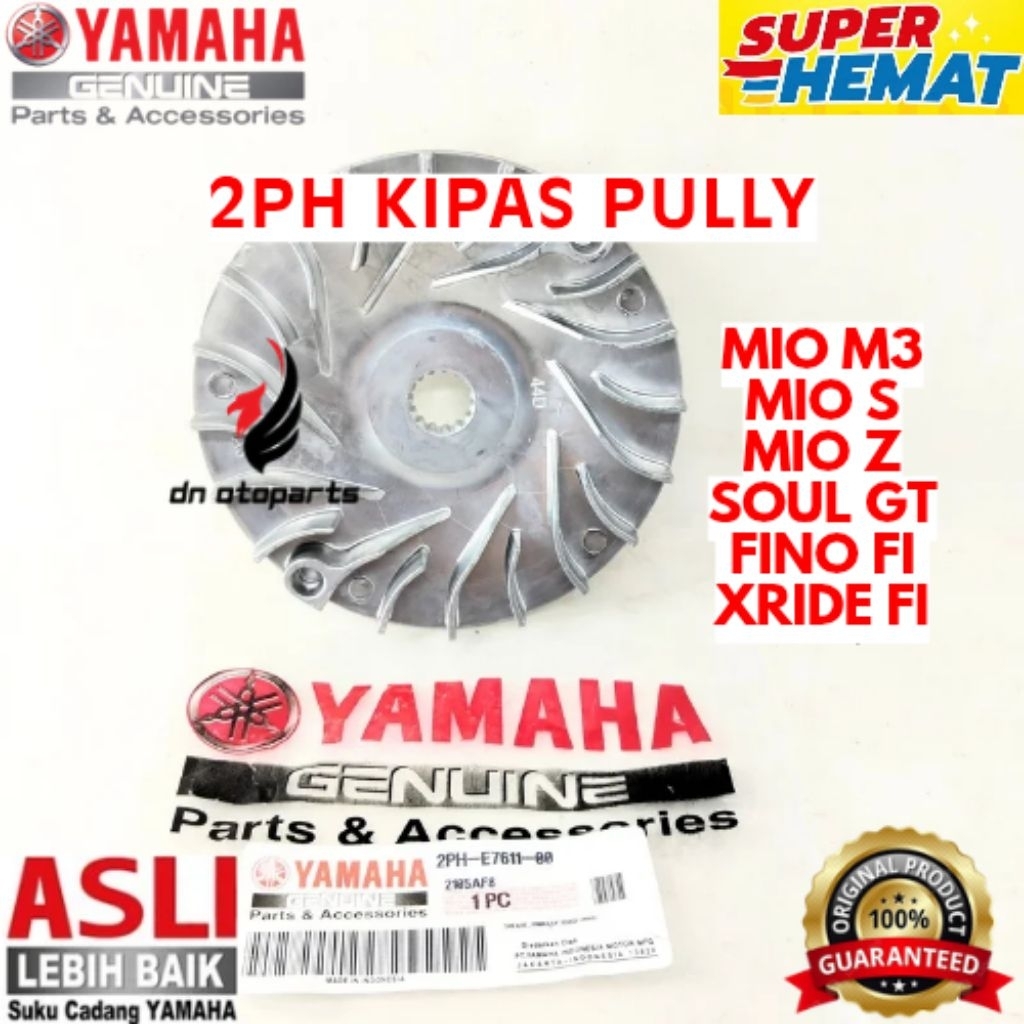 KIPAS PULLY ORIGINAL YAMAHA KODE 2PH, KIPAS PULLY MIO M3, KIPAS PULLY MIO S, KIPAS PULLY MIO Z, KIPA