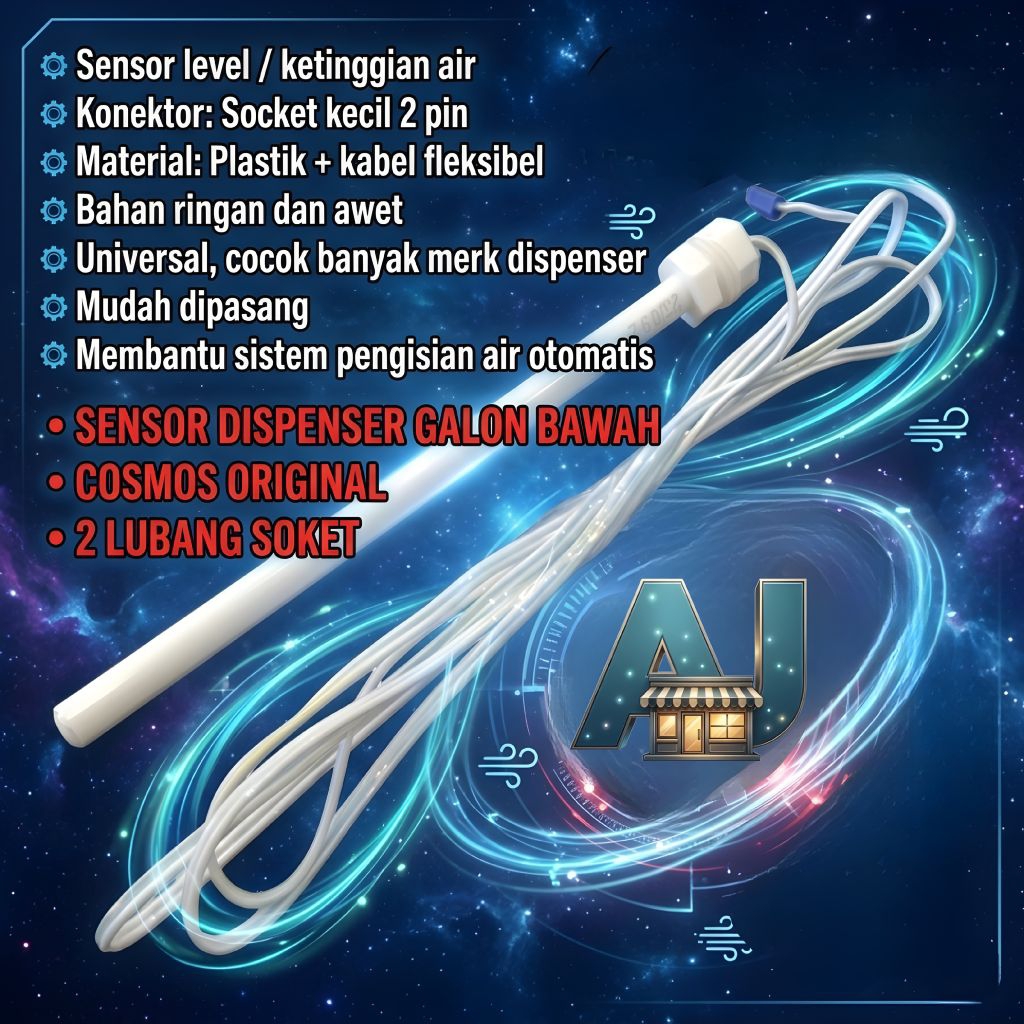 SENSOR DISPENSER GALON BAWAH COSMOS ORIGINAL 2 LUBANG SOKET