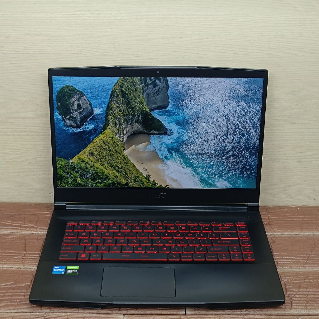 Laptop MSI GAMING GF63 Thin 11SC Intel Core i5-11400H RAM 8GB SSD 512GB GTX 1650 GEN11 144Hz