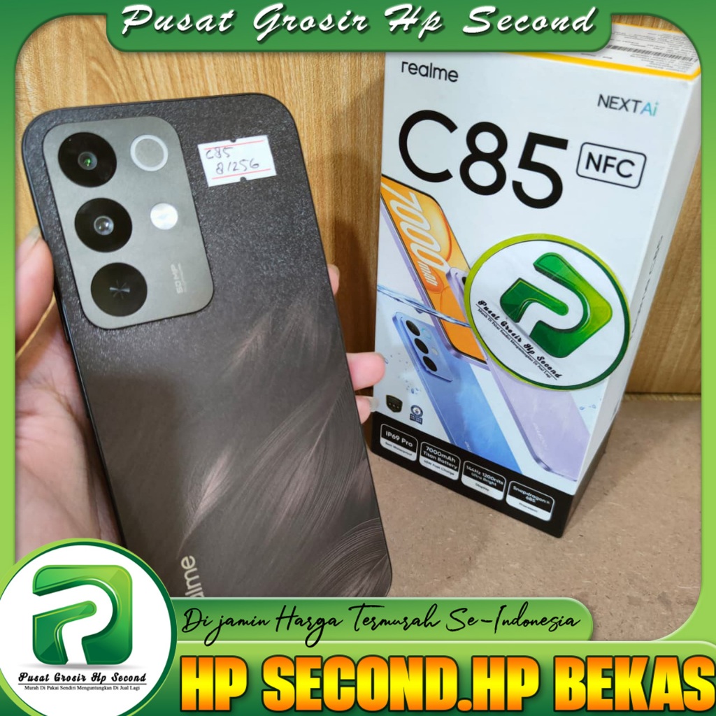 Realme C85 4G Ram 6/128GB | Ram 8/128GB | Ram 8/256GB ( Second )