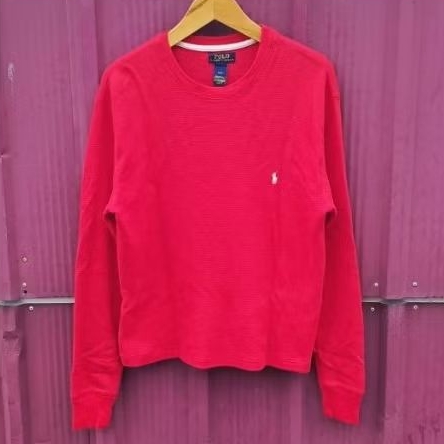 knitwear polo Ralph Lauren waffle