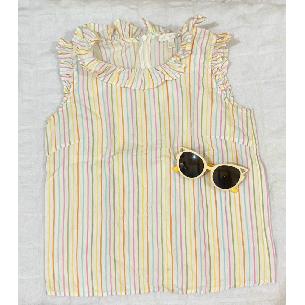 Baju atasan blus anak perempuan size 10-12 tahun