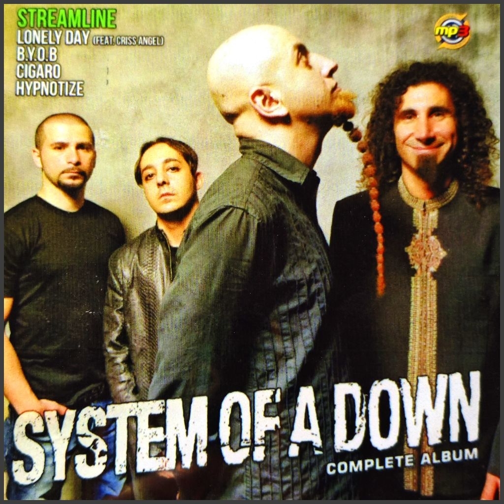 Kaset MP3 Audio Lagu Barat Soad - Slipknot Album