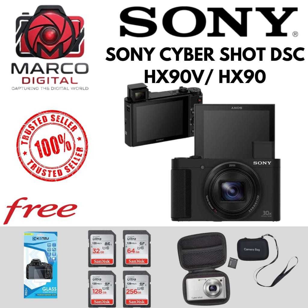 SONY CYBERSHOT DSC HX90V / SONY DSC HX90V /SONY HX90 / SONY HX90V / SONY DSC HX90