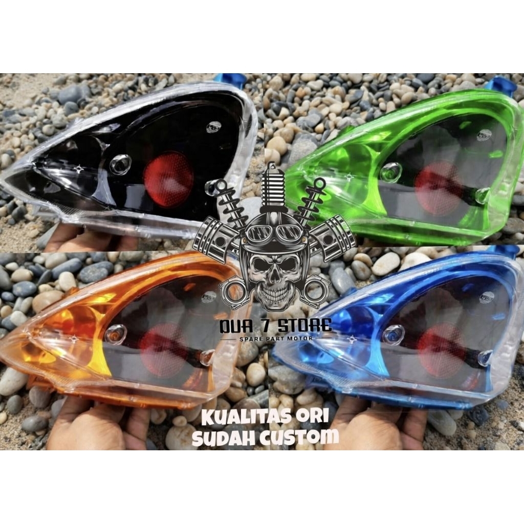 Reflektor Lampu stop belakang Jupiter Mx old Mx lama 1S7 custom variasi original