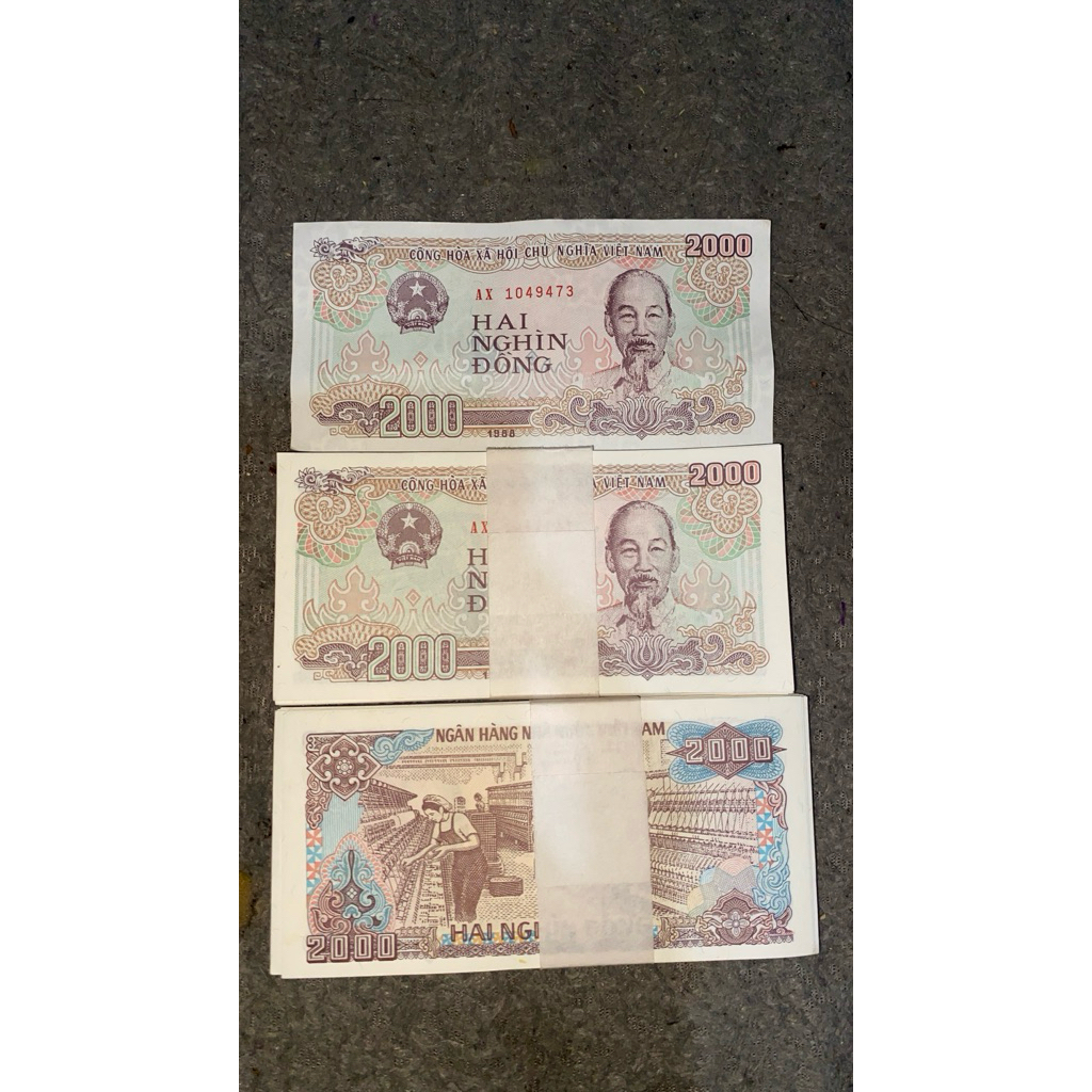 Uang kuno asli 2000 VND Vietnam