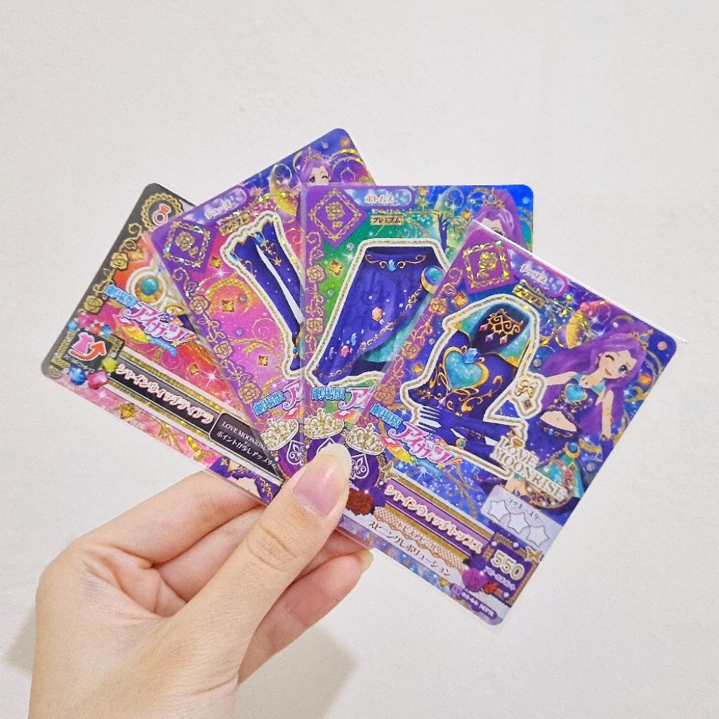 Aikatsu Card Kartu Premium Shine Witch Mizuki Japan JP Original