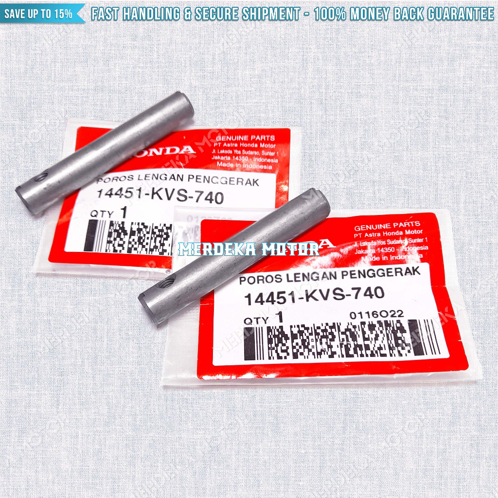 Shaft Rocker Arm Verza 150 K18 2013 - 2018 As Templar CB150 Verza K18H Pen Templar CRF150L K84 As Pl