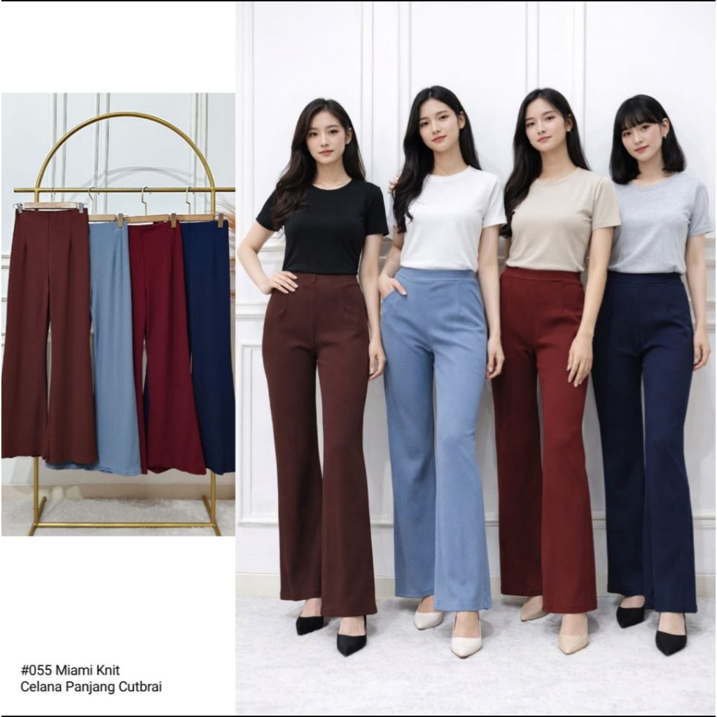TERMURAH!! CELANA CUTBRAY MIAMI KNIT BY CLARKE