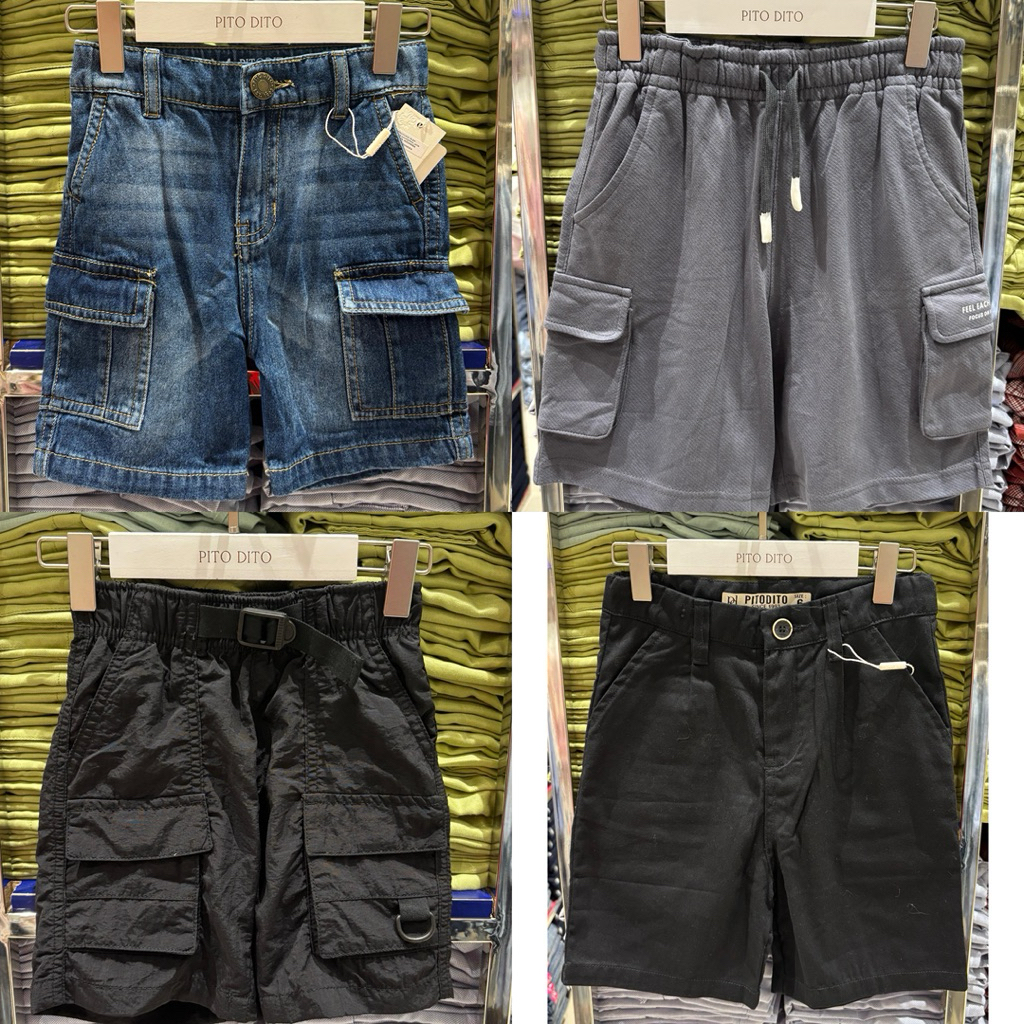 CELANA PENDEK ANAK LAKI-LAKI ORIGINAL BRAND PITODITO 4-14th NL’25