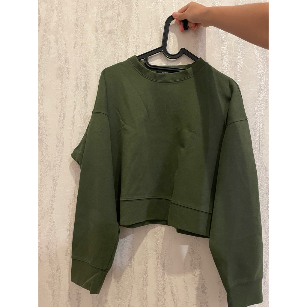 Sweater Zano Basic Hijau